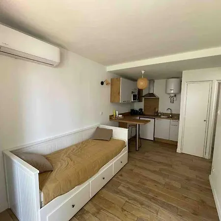 Charmant Studio Climatise A 50 M De La Plage Appartamento